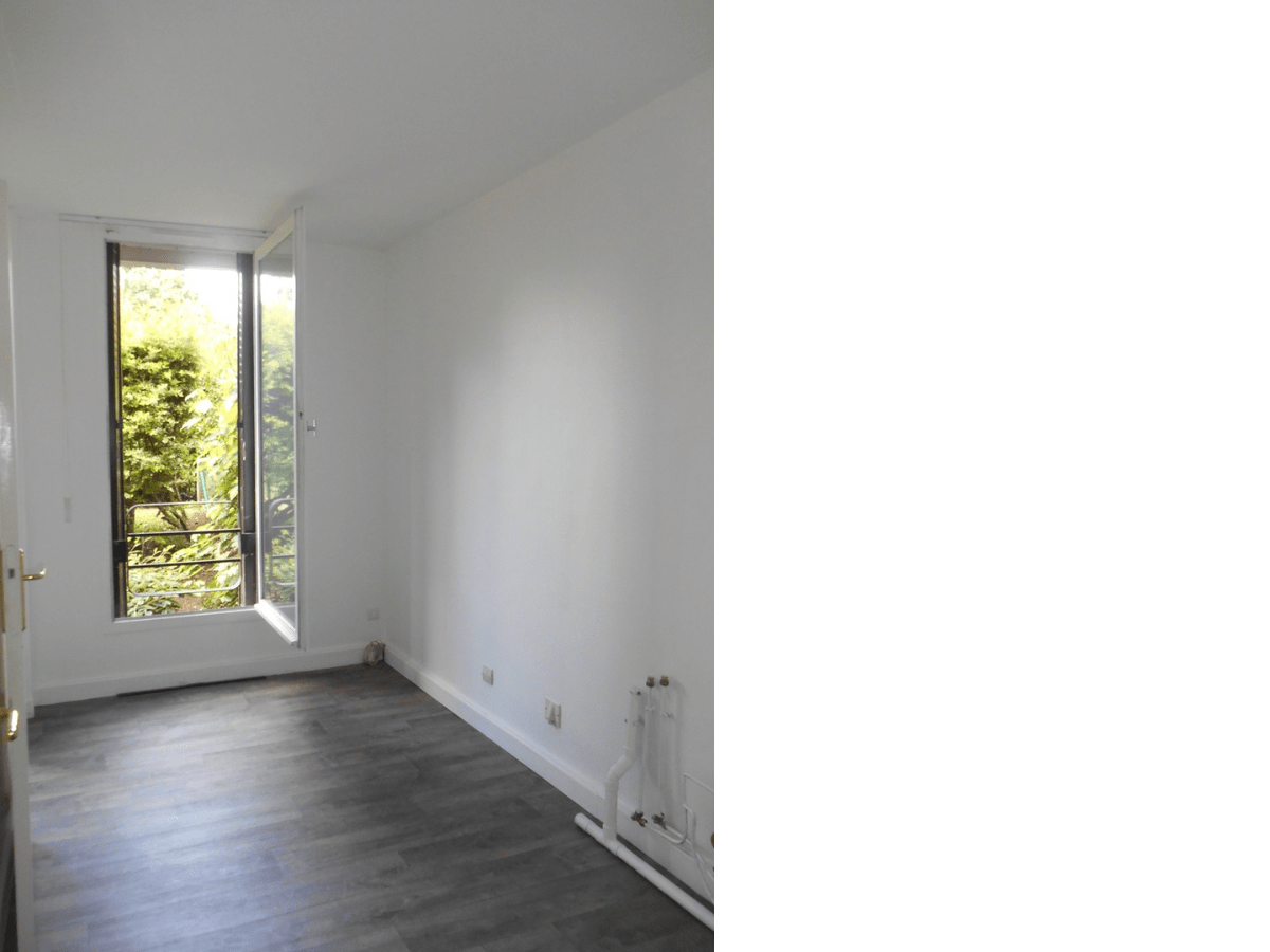 Cuisine avant home staging, espace vide à réaménager